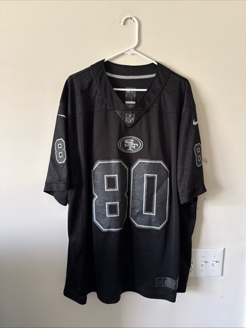 Men's Nike Jerry Rice #80 San Francisco 49ers RFLCTV Limited Jersey Sz 2XL RARE